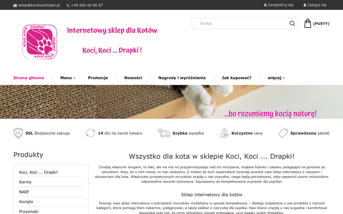 https://sklep.kocikocidrapki.pl/